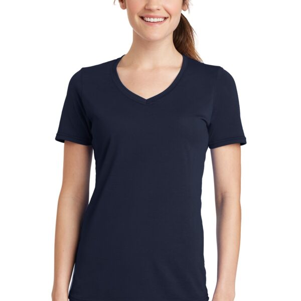 Ladies 65/35 Performance V-Neck T-Shirt Thumbnail