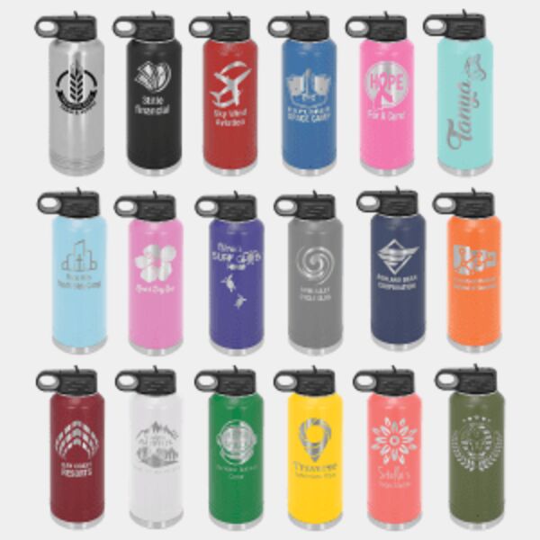 Premium Polar Camel 40oz Water Bottle - 12 Pack Thumbnail