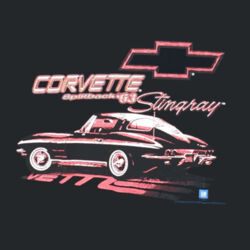 63 Corvette Splitback - Adult Fan Favorite Hooded Sweatshirt Design